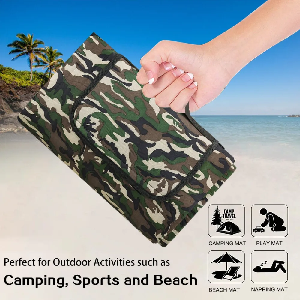 Outdoor Beach Mat Waterproof Sandproof Fancy Insulation Waterproof Picnic Mat #4D17 (5)