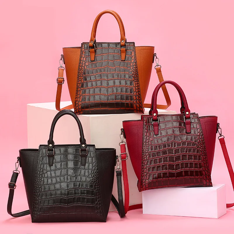 

2019 New Style Fashion Simple Three-piece Set WOMEN'S Bag Hand Oblique Shoulder Bag