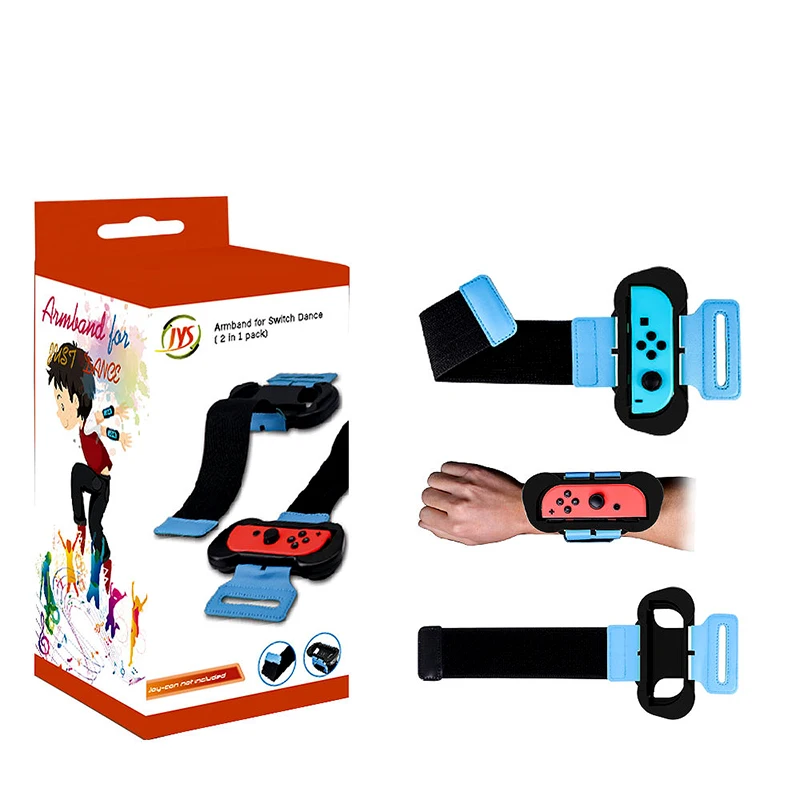 Just Dance танцевальная лента Joycon Zend переключатель контроллер манжета Регулируемый эластичный ремень с пространством для Joycon левый или белый