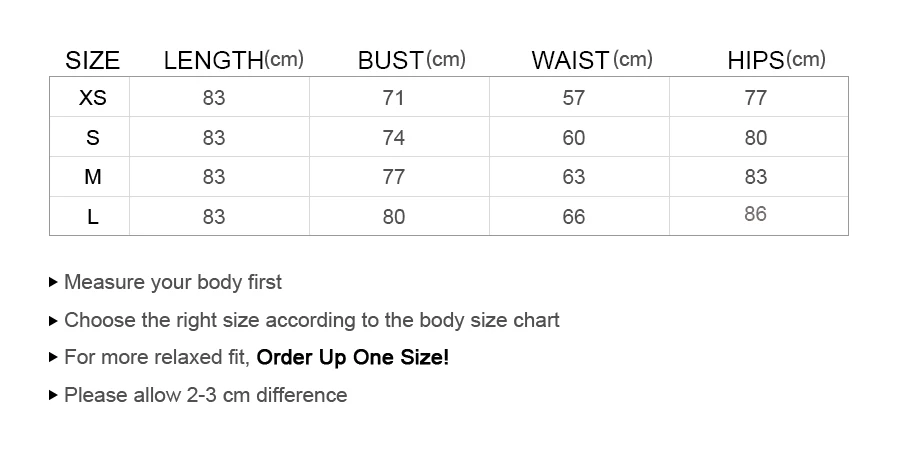size chart 1