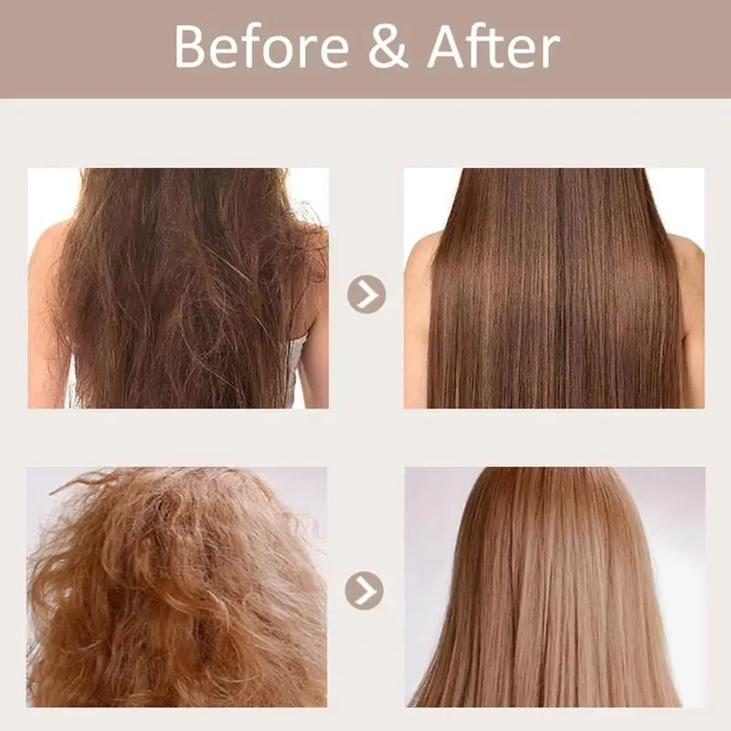 Coconut Oil Hair Mask Repairs Damage Hair Restore Keratin Hair & Scalp Treatment Deep Conditioning Hair Anti Frizzy Hair 60ml