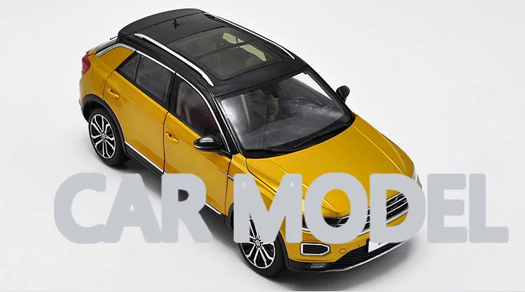 1:18 Масштаб сплава игрушечных транспортных средств VW T-ROC 280STI модель автомобиля SUV детских игрушечных автомобилей авторизованный игрушки для детей