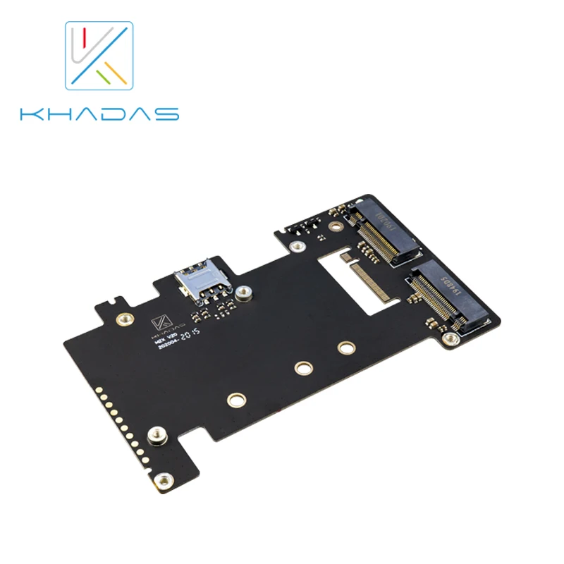 Khadas M2X Extension Board Without POE capability(VIM3 /VIM3L/VIM4/Quectel 4G LTE Module) Development Board Raspberry Pi Expansion Board