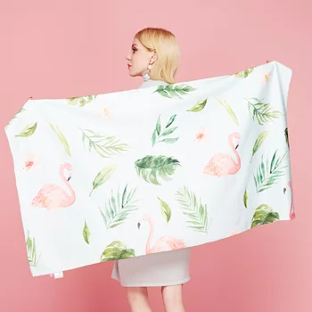 

Personalized Fashion White Microfiber Towel Swimming Rapid Hair Drying Super Absorbent Towel Beach Bath Towels For Adults EE50YJ