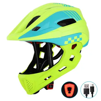 

Lightweight Detachable Durable Balance Bike Bicycle Helmet With Taillight For Kids Outdoor Sports PC Children Skating Cycling