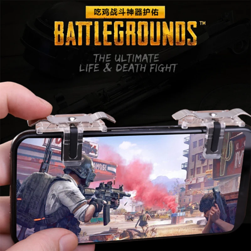

PUBG Game Controller Gamepad Trigger Aim Button L1 R1 Shooter Joystick For IPhone Android Phone Tablet Game mobile accesorios