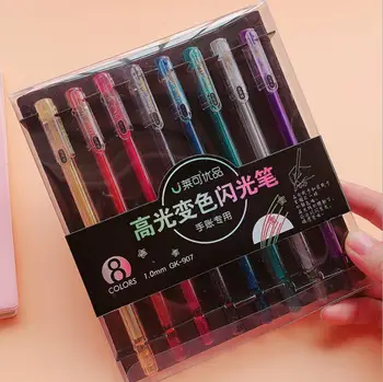 

Fineliner 0.1Mm Color Fine Flash Highlight Marker Pen Sketch Artistic Drawing Art Supplies Fine Drawing Fine Line Brush Pen