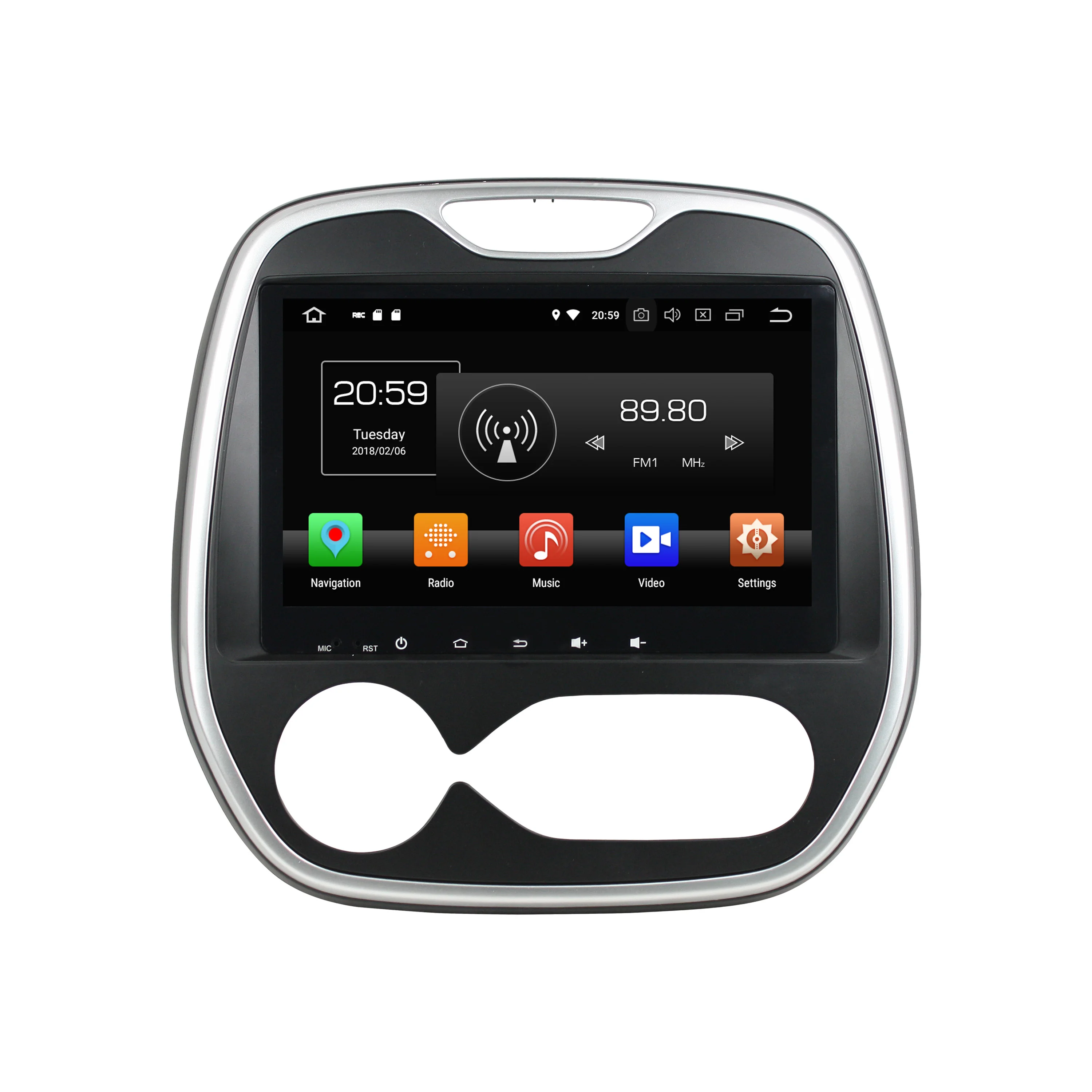 KD 9627 Klyde горячая Распродажа android автомобильный dvd аудио радио плеер с gps octa core для