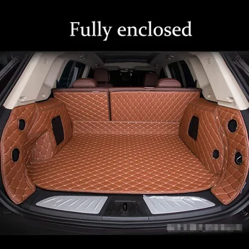 

custom car trunk mat for SUBARU Forester 2008-2019s Outback 2010-2019s XV 2012-2017s all models leather tail box mats
