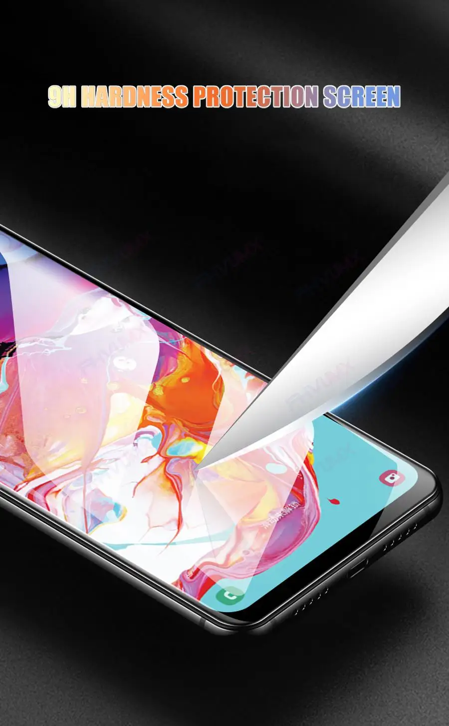 best phone screen protector 9D Full Bảo Vệ Kính Cường Lực Dành Cho Samsung Galaxy Samsung Galaxy A10 A20 A20E A30 A50 A70 Cường Lực Bảo Vệ Màn Hình M10 M20 M30 M40 an Toàn Glam Phim best phone screen protector