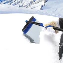 Ice Scraper For Car Windshield Retractable Snow Shovel Car Snowcr Etractable Brush Scraping Winter Tool For Window Glass Frost