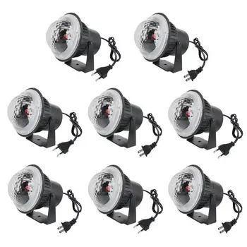 

LED Magic Ball Laser Lamp Rotary Party Wedding KTV Stage Light Xmas Decor