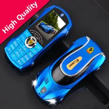 Без камеры разблокированный мобильный телефон F1 прямые игрушки автомобиль телефон детский персонаж мультфильма мини модель с подсветкой металлический корпус