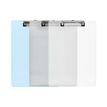 Comix A744 Холдинг файл зажим A4 Клип доска, портативный экономичный клип доска, прозрачный