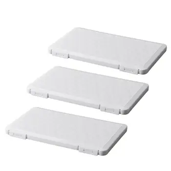 

3 Pcs Mask Storage Cases Multifunctional Rectangular Disposable Mask Storage Case Container Holding Organizer for Outdoor Travel