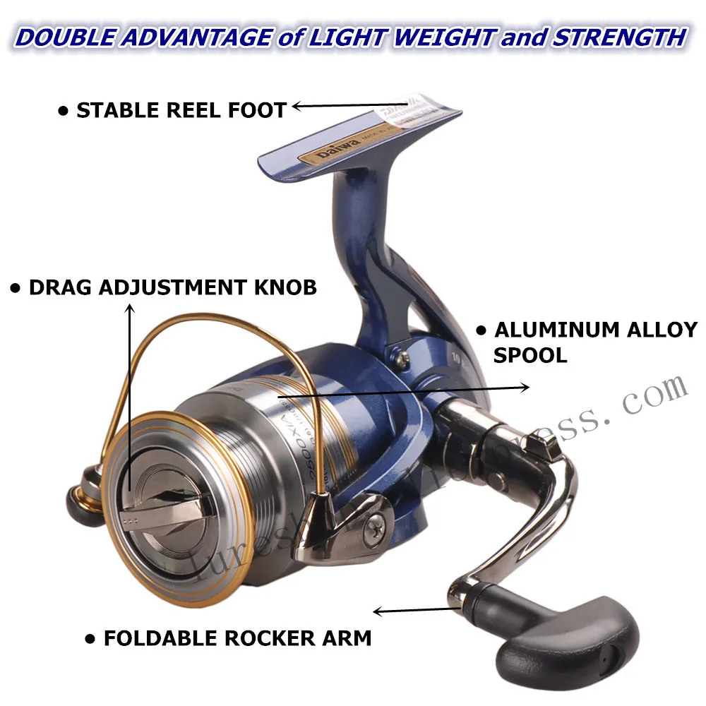 Carretel de Pesca Fiação com Carretel de Reposição Daiwa Regal 4000xia Carretes Roda Molinete Peche 2000xia 2500xia 3000xia 9 Daiwa regal carretel de pesca fiação com