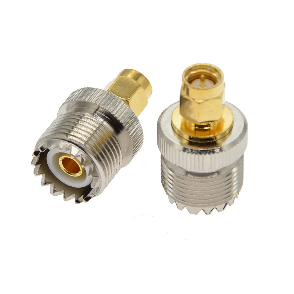UHF SO-239 to SMA RF Connector Adapter - PL-259 Male to SO239 Female Test Converter (1Pcs) Description Image.This Product Can Be Found With The Tag Names So239 uhf female rf adapter, Uhf male pl259 connector so239 female 2x, Uhf male pl259 sma female adapter