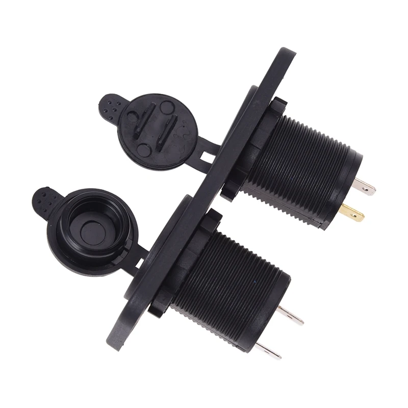 Розетка для автомобильного прикуривателя адаптер зарядное устройство 2 usb порта 12V для автомобиля Авто Мото