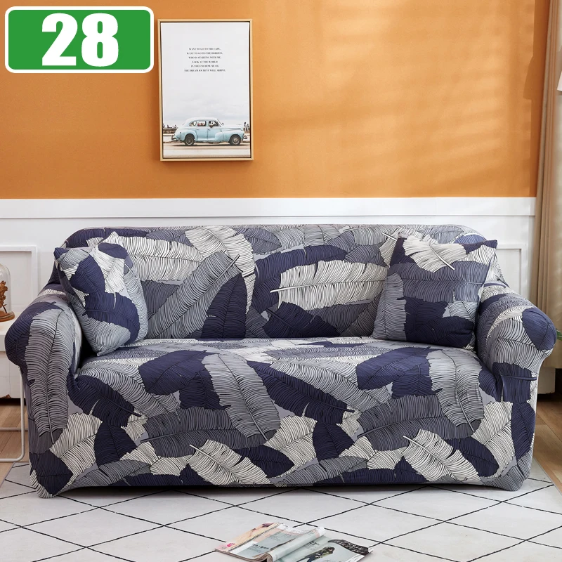 Elastic Sofa Cover Slipcovers for Living Room Stretch 1/2/3/4 Seater Plaid Sofa Armchair Couch Covers L-Shaped Corner Sofa Cover