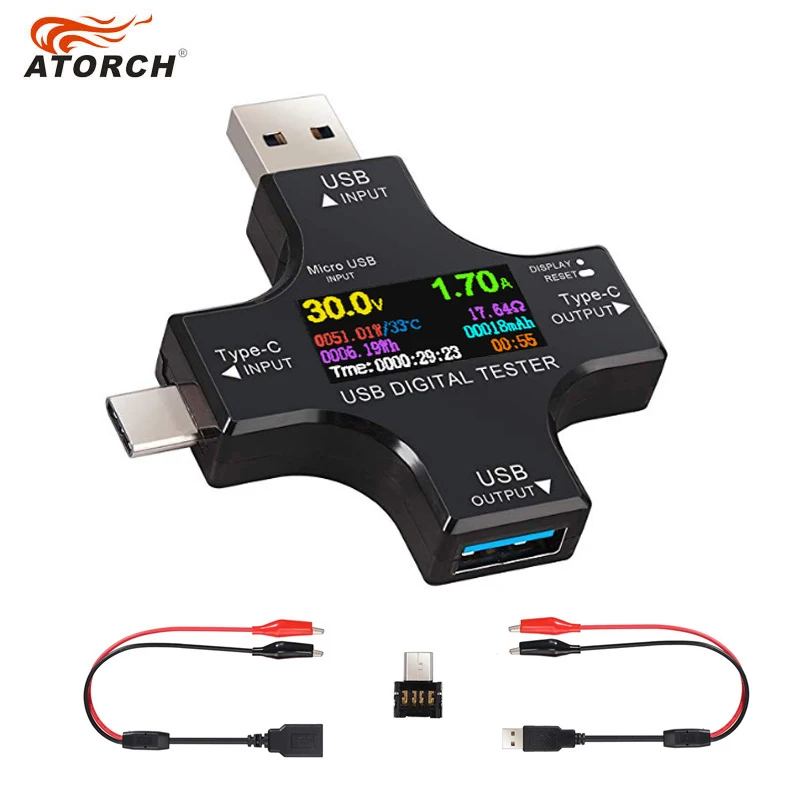 USB 3 0 Цифровой вольтметр амперметр измеритель тока амперметр|Измерители