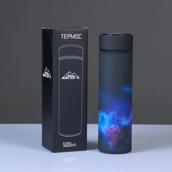 

Thermos "Galaxy" 500 ml, retains heat for 12 hours, black