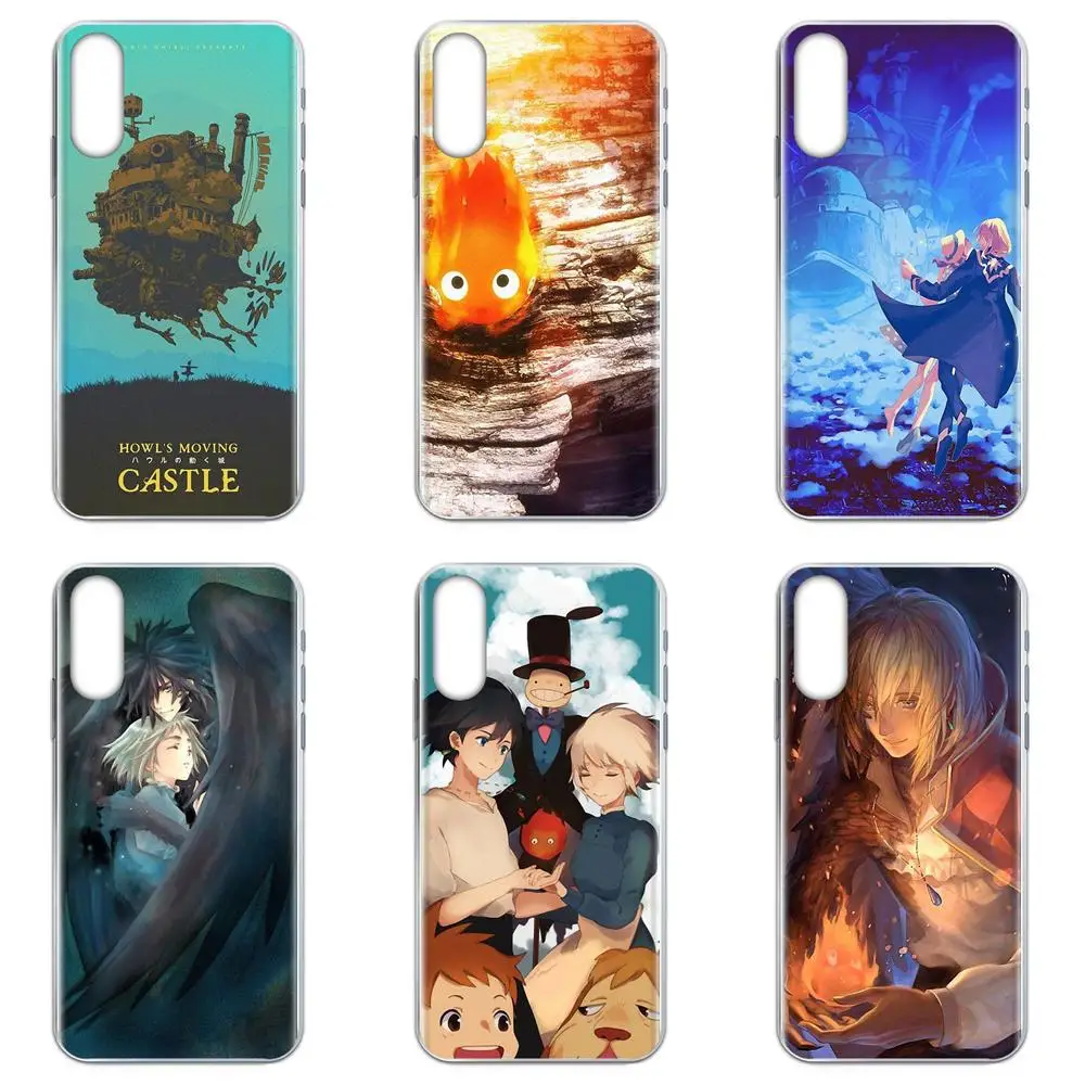 Аниме Золушка Howls Moving Castle Fan Art Для Xiaomi Mi note 9 10 mi10 mi9 mi8 pro lite SE A1 A2 A3 CC9 CC9E 9T|Бамперы| |