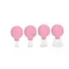 1-4pcs Vacuum Cupping Cups Set Rubber Head Glass Anti Cellulite Massage Chinese Therapy Face Cupping Set Cans For Health Massage 1