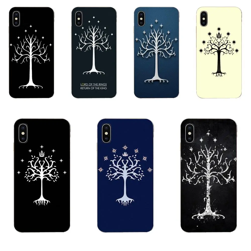 Lotr белый Древо Гондора для Galaxy J1 J2 J3 J330 J4 J5 J6 J7 J730 J8 2015 2016 2017 2018 mini Pro силиконовые