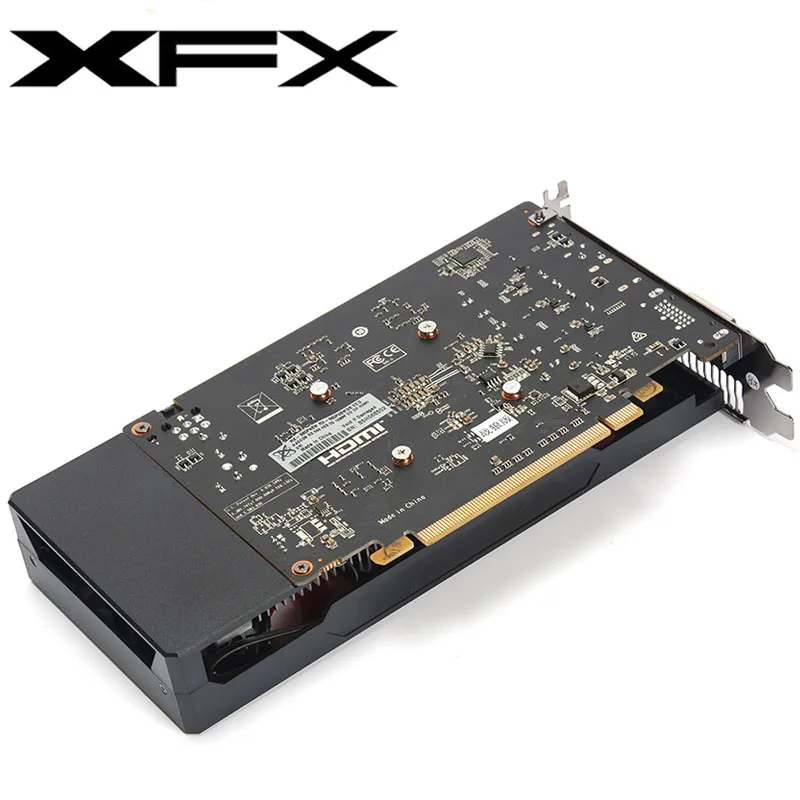 Видеокарта XFX RX 560 4 Гб 128 бит GDDR5 RX 560D, видеокарты для AMD RX 500 серии, VGA карты RX560 470 570 460 580 480, б/у-5