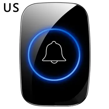 

Wireless Doorbell NO battery Waterproof EU and US Plug led light 300m long range smart 433mhz Stong and durable