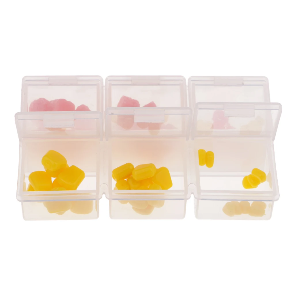 50x Strawberry Smell Great Soft Lures Corn Fishing Lures Floating Carp Baits