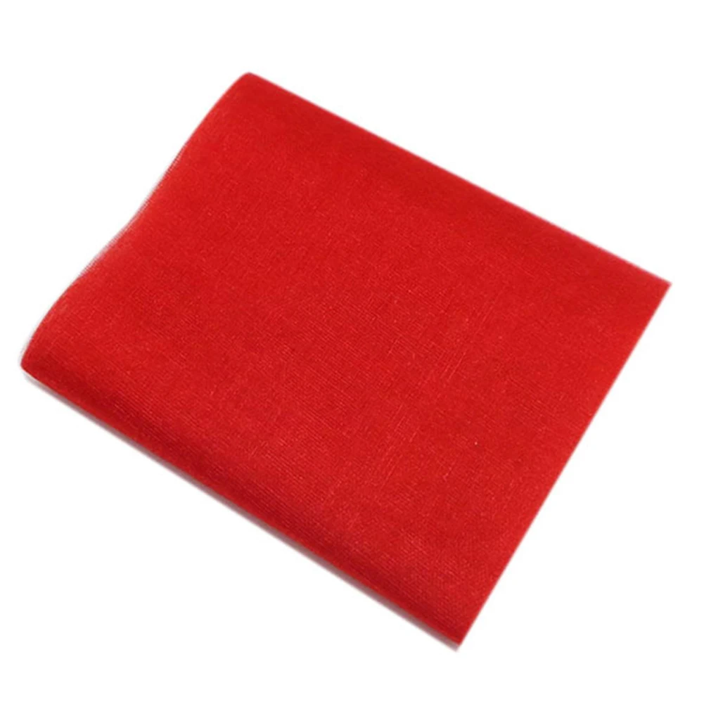 15cm*5 Meters Crystal Tulle Fabric Organza DIY Craft For Wedding Party New Year Decoration Supplies Girls Tutu Skirts Craft 2019