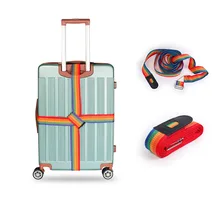 4,2 м багажный ремень Регулируемый дорожный багажный перекрестный ремень для 18-34 дюймового чемодана