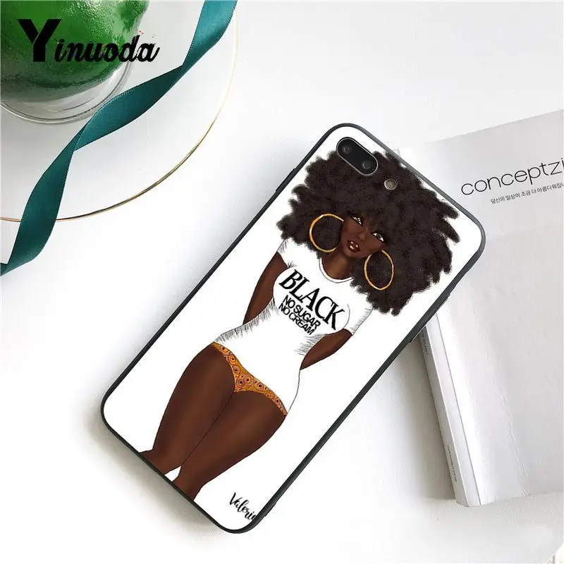 Melanin sticker Poppin Aba Queen Black Girl
