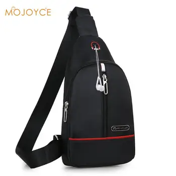 

Casual Crossbody Chest Sling Bags Waterproof Oxford Men Shoulder Handbags Anti Theft Chest Packs Sling Messenger Shoulder Bag