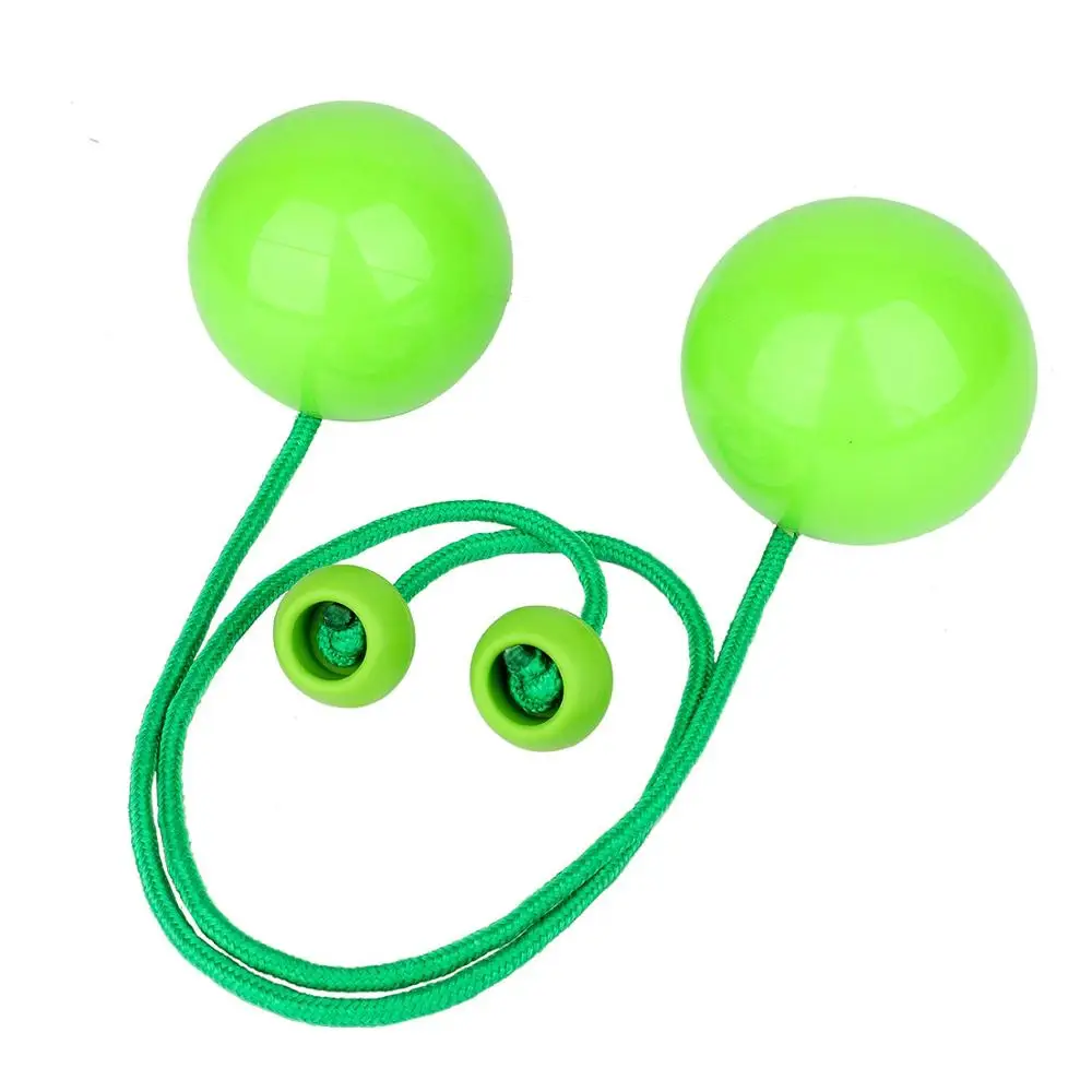 Cabo de Náilon Bolas com 3.4 Profissional Pêndulo Contato Poi Malabarismo Estágio Pro Bola Cor Verde 2 Pçs - Set 2 2 pçs set profissional pêndulo contato poi