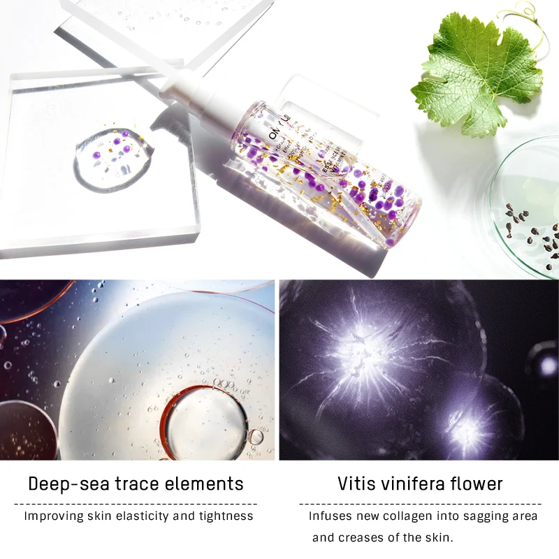 OMY LADY Grape Seed Face Serum Vitamin C Whitening and moisturizing Essence Deep hydration Firm skin anti-aging cream care OMY LADY Grape Seed Face Serum Vitamin C Whitening and moisturizing Essence Deep hydration Firm skin anti-aging cream care