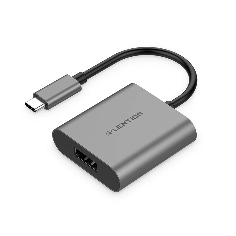 

USB-C to DisplayPort Adapter, Supports 4K/60Hz (USB 3.1 Type C & Thunderbolt 3 Port Compatible) for New MacBook Pro & Air