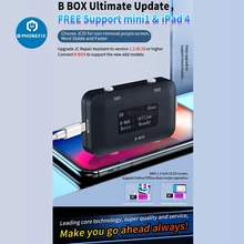 Jc B-BOX c3 dfu caixa nand programador dados de série flash nand ler escrever ferramenta de reparo para iphone 6 7p 8p x para ipad sem desmontagem
