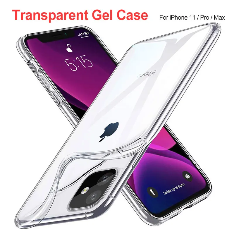 Прозрачный чехол из ТПУ для Apple iPhone X /iPhone 11 pro 11max противоударный