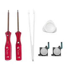 Kit d'accessoires de réparation de Joystick, Compatible avec Gulikit Elves contrôleur Switch/Switch Lite