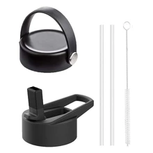 5 шт./компл. гидро фляга соломы флип-крышкой Кепки для детей возрастом от 12 18 32 40 64 унций Широкое Горлышко бутылки воды Термос сопловая заглушка на открытом воздухе Бо