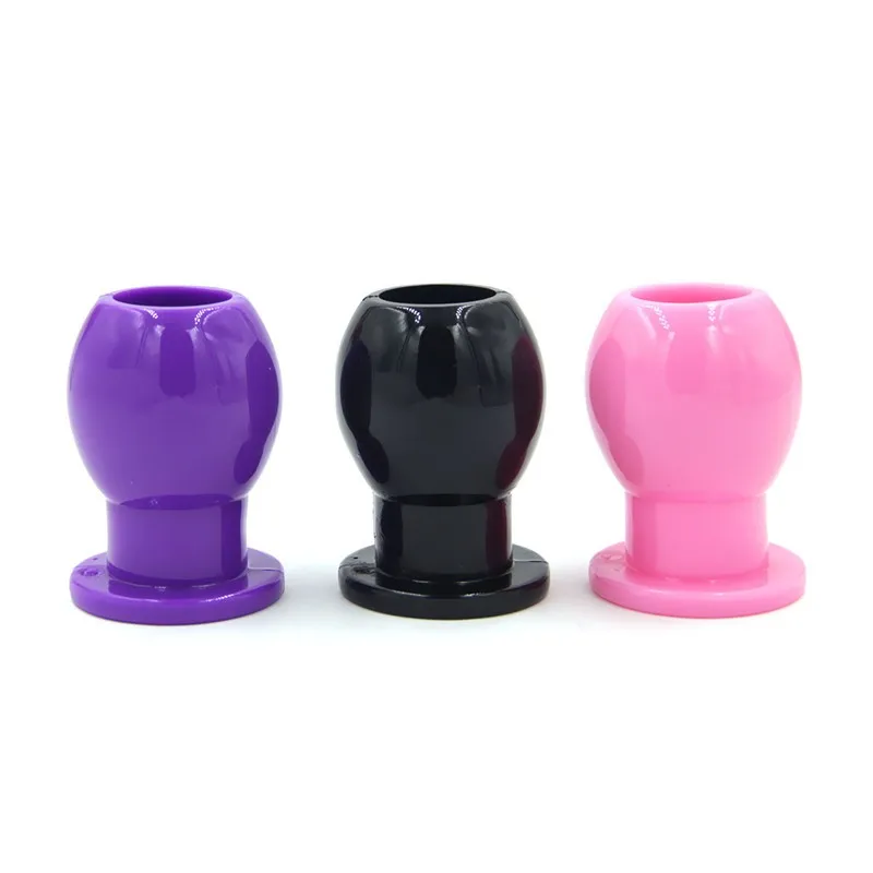 Enema Anal Dilator Hollow Anal Plug Douche Extender Sex Toys For Gay Butt Plug Peep Vagina and Aual Erotic Intimate Goods