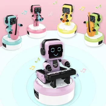 

Hi-Fi Speak Robot Toy Talking Interactive Dialogue Voice Recognition Record Singing Dancing Telling Story Mini Intelligent Robot