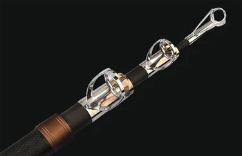 

Saltwater 2.4m-4.5m Carbon Fiber Super Hard Lure Fishing Rod Travel Fishing Fish Pole Freshwater Carp Feeder Rod Fishing Tackle