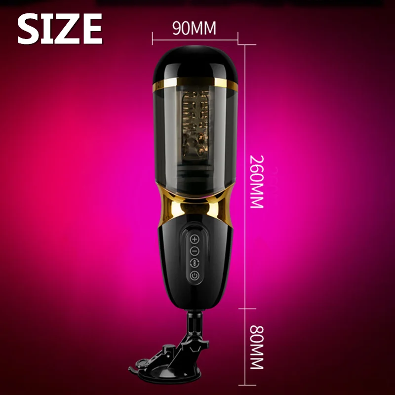 Vibrations Automatic Piston Rotating Sucking Male Masturbator Cup Artificial Vagina Real Pussy Sex Toys For Men