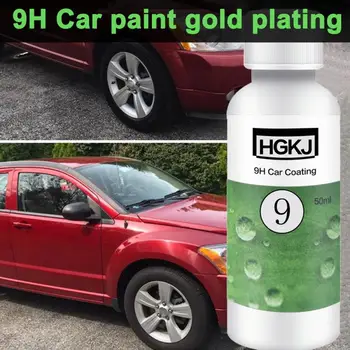 

Hydrophobic Glass Liquid Ceramic Vehicle Caring Car Wash Maintenance Paint Care 50ML 9H Car Paint Coating Super