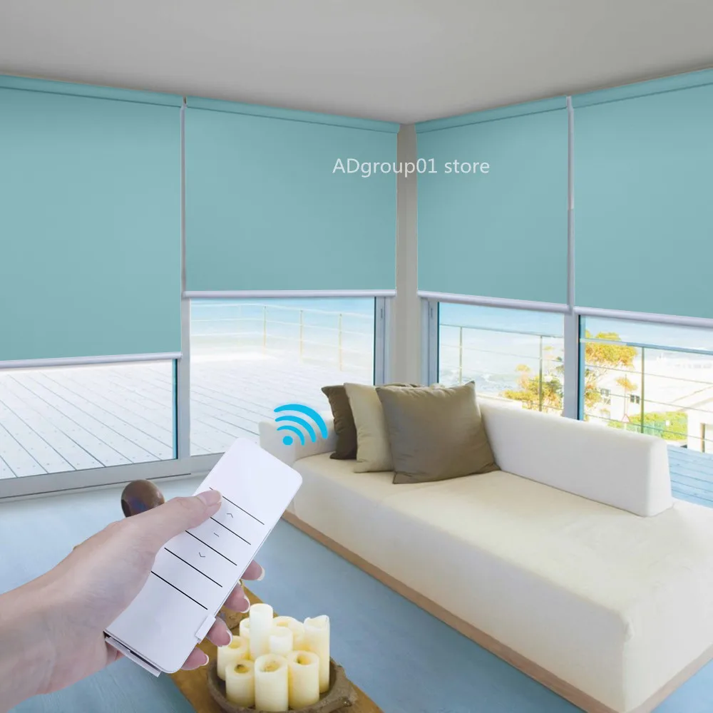 Smart Home Blind Motorized Blinds Shade Automatic Roller Shades Blind Electric Window Shade