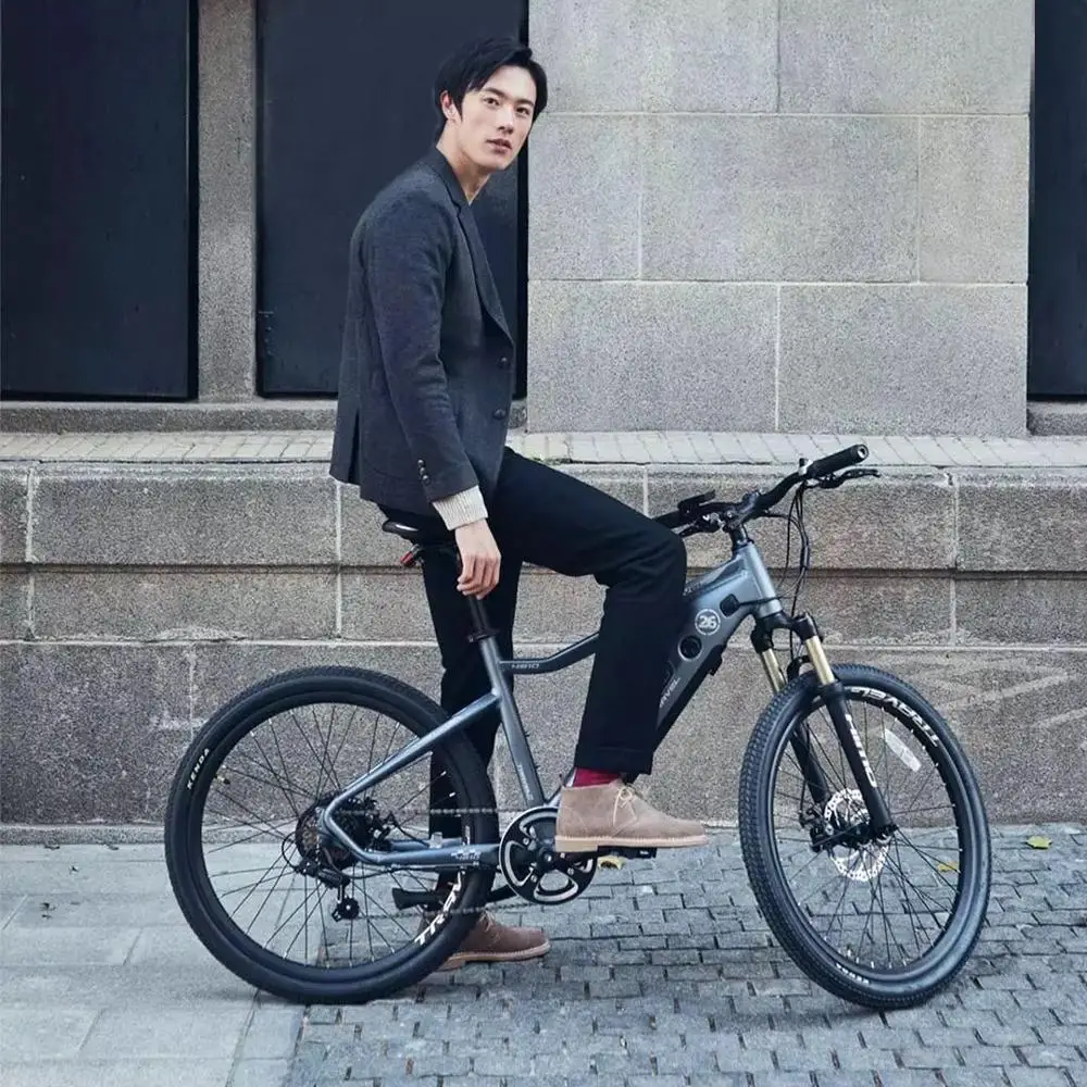 HIMO C26 Electric mountain bike 48V hidden lithium battery 250w rear drive motor electric bicycle electronic cycling emtb