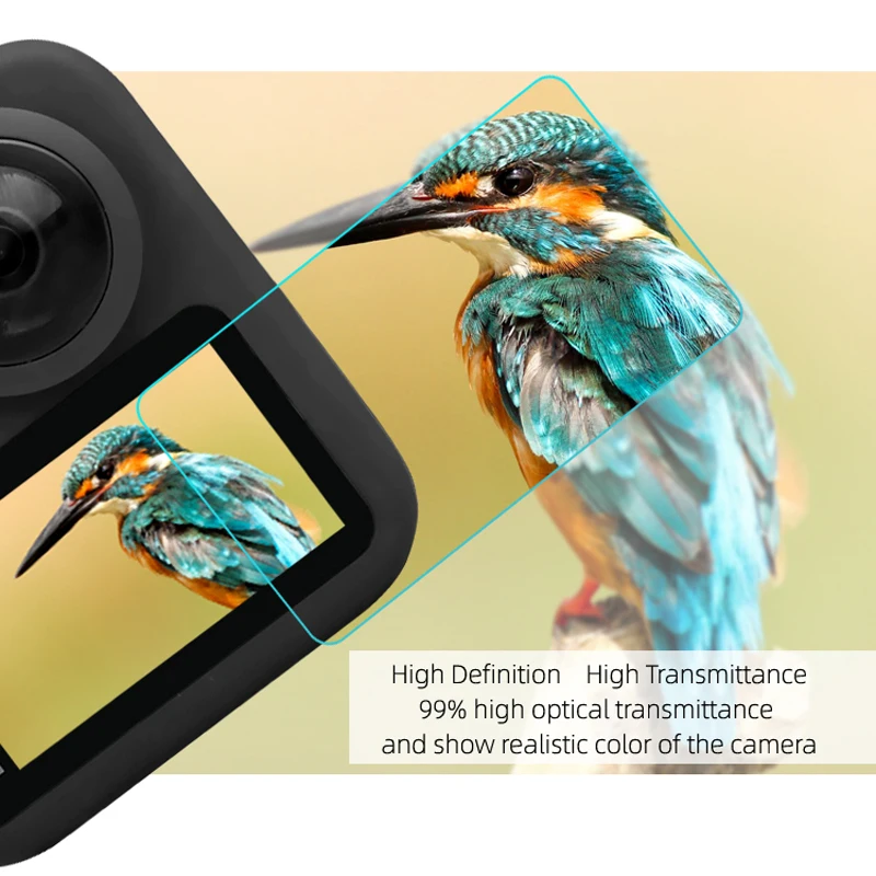 Защитная пленка для экшн-камеры GoPro Max 360 9 H, защита экрана из закаленного стекла для спортивной камеры GoPro Max 360